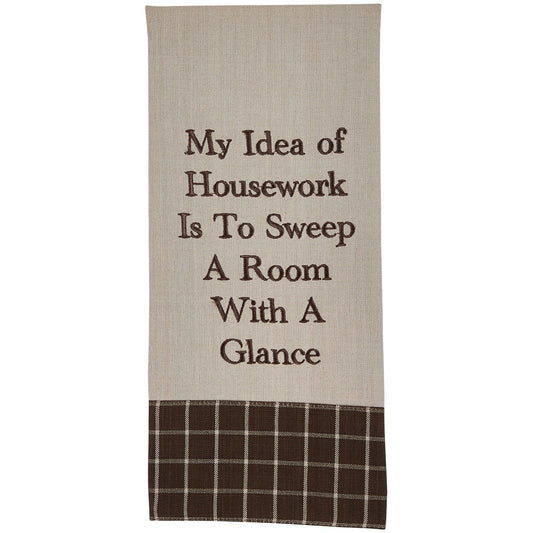 Park Designs My Idea Of Housework Dishtowel - Set of 6