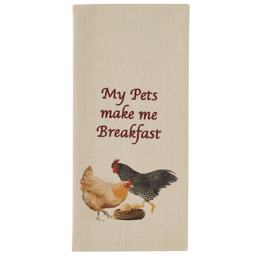 Park Designs My Pets Dishtowel - Set of 2
