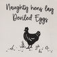 Park Designs Naughty Hens Dishtowel - Set of 6