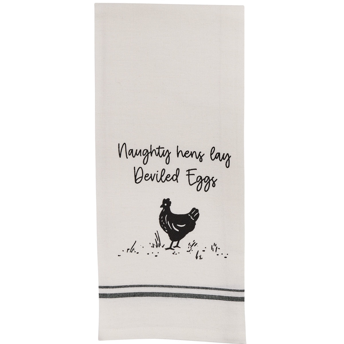 Park Designs Naughty Hens Dishtowel - Set of 6