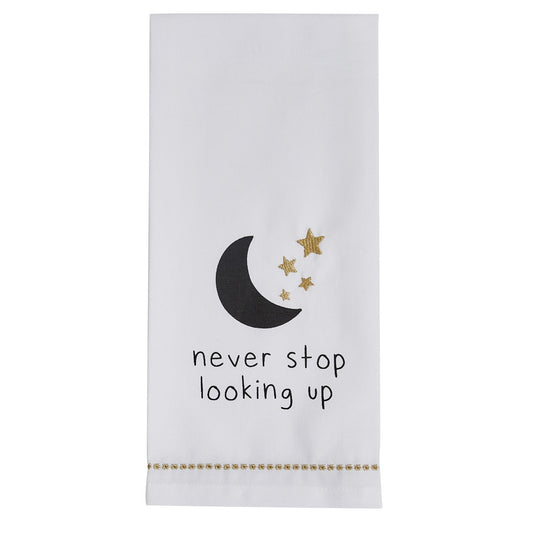 Park Designs Never Stop Looking Up Dishtowel - Set of 2
