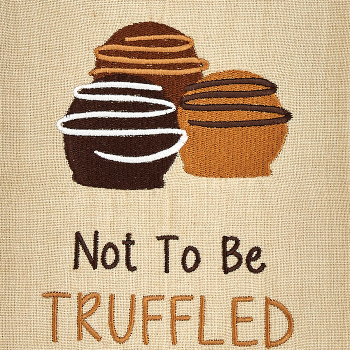 Park Designs Not To Be Truffled Dishtowel - Set of 6