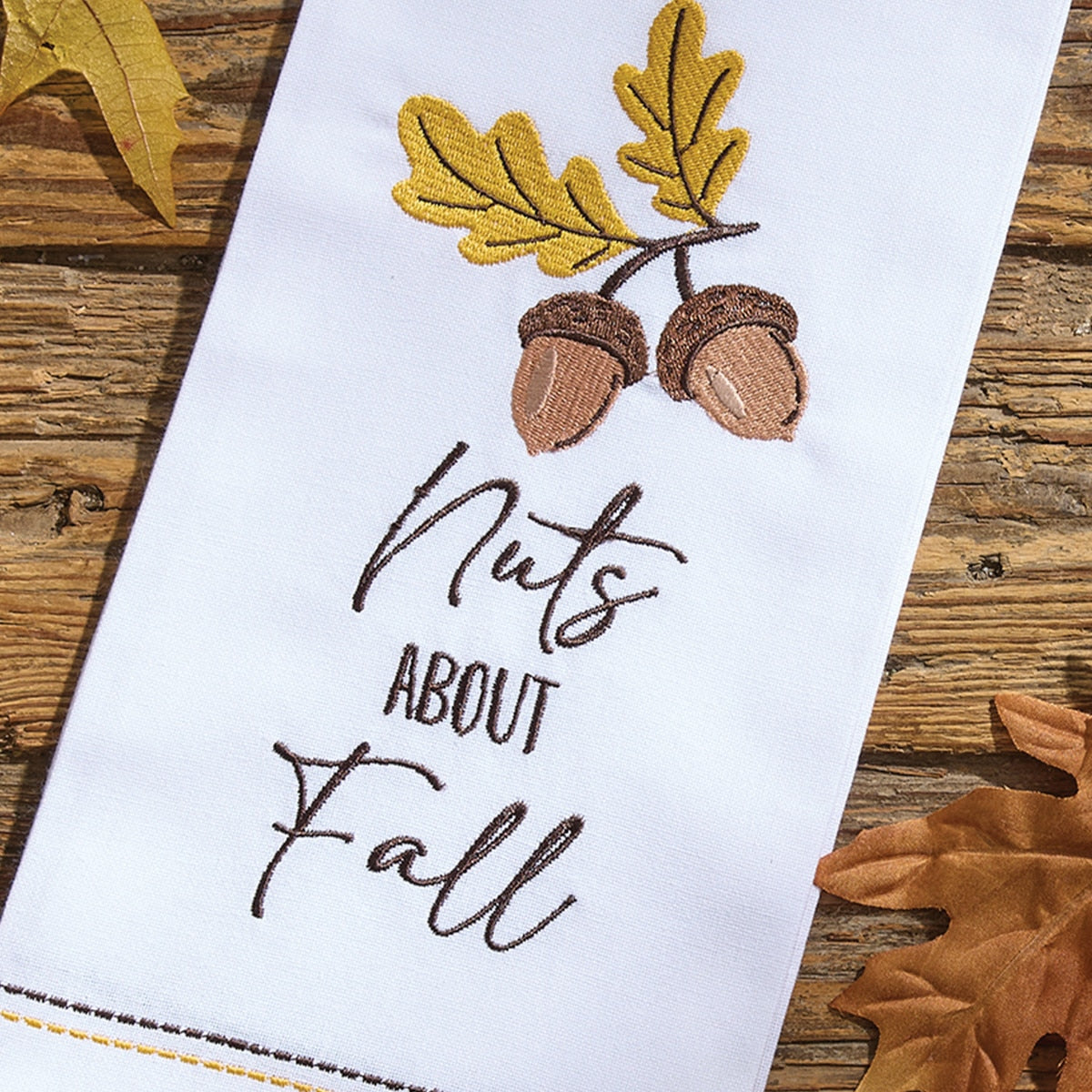 Park Designs Nuts About Fall Decorative Dishtowel - Set of 6