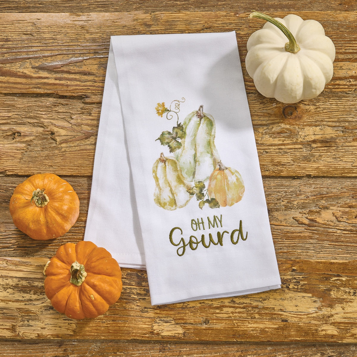 Park Designs Oh My Gourd Decorative Dishtowel - Set of 6