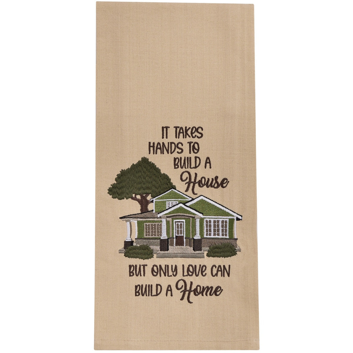 Park Designs Only Love Embroidered Dishtowel - Set of 6