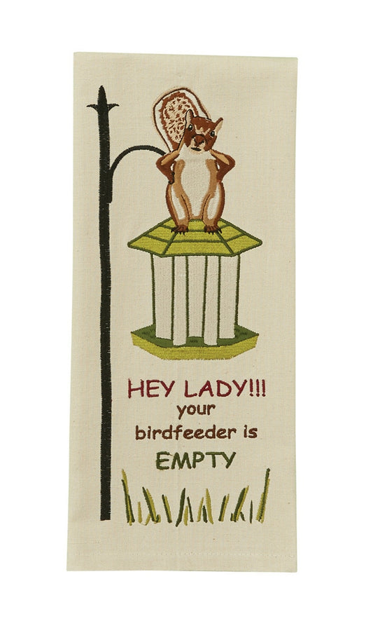 Park Designs Out Of Bird Seed Embroidered Dishtowel - Set of 2