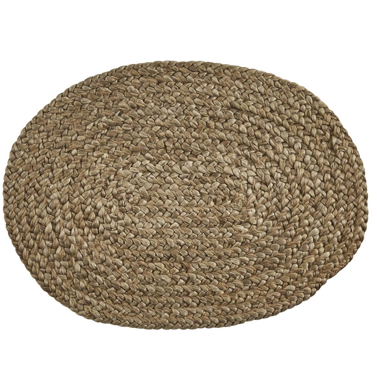 Park Designs Oval Jute Braided Placemat - Set of 6