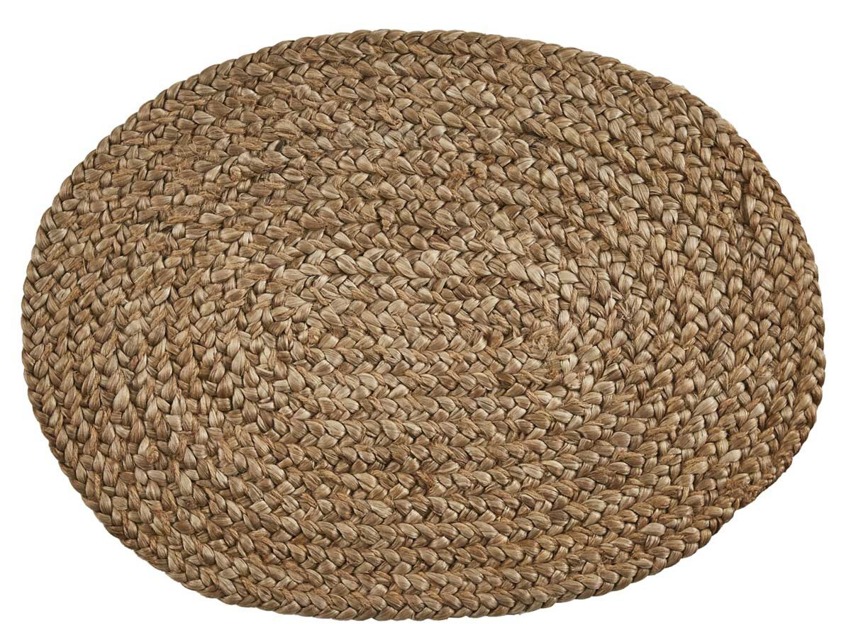 Park Designs Oval Jute Braided Placemat - Set of 6