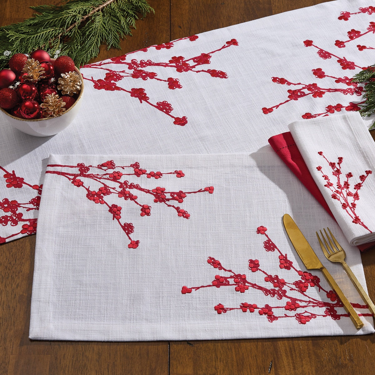 Park Designs Patricia Heaton Home Berry Elegance Placemat - Set of 12