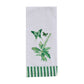 Park Designs Patricia Heaton Home Butterfly Embroidered Dishtowel Green - Set of 6