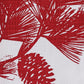 Park Designs Patricia Heaton Home Cranberry Bordered Pinecone Dishtowel - Set of 6