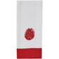 Park Designs Patricia Heaton Home Cranberry Embroidered Pinecone Dishtowel - Set of 6