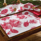 Park Designs Patricia Heaton Home Cranberry Pinecone Placemat - Set of 12