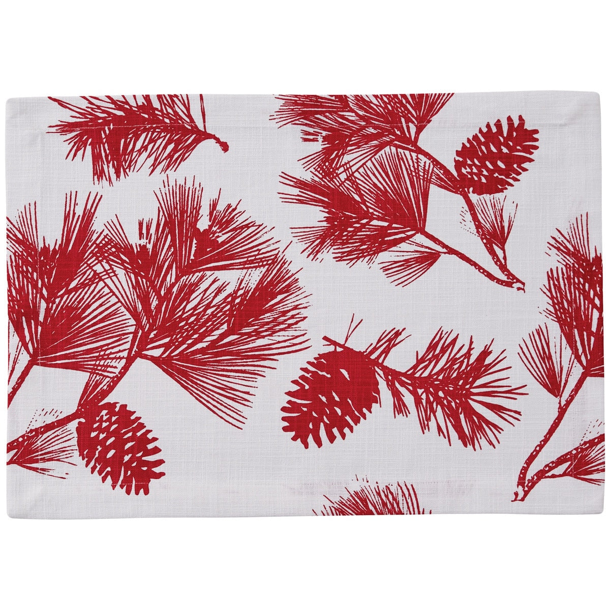 Park Designs Patricia Heaton Home Cranberry Pinecone Placemat - Set of 12