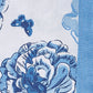 Park Designs Patricia Heaton Home Florals And Flitters Printed Blue Napkin - Set of 12