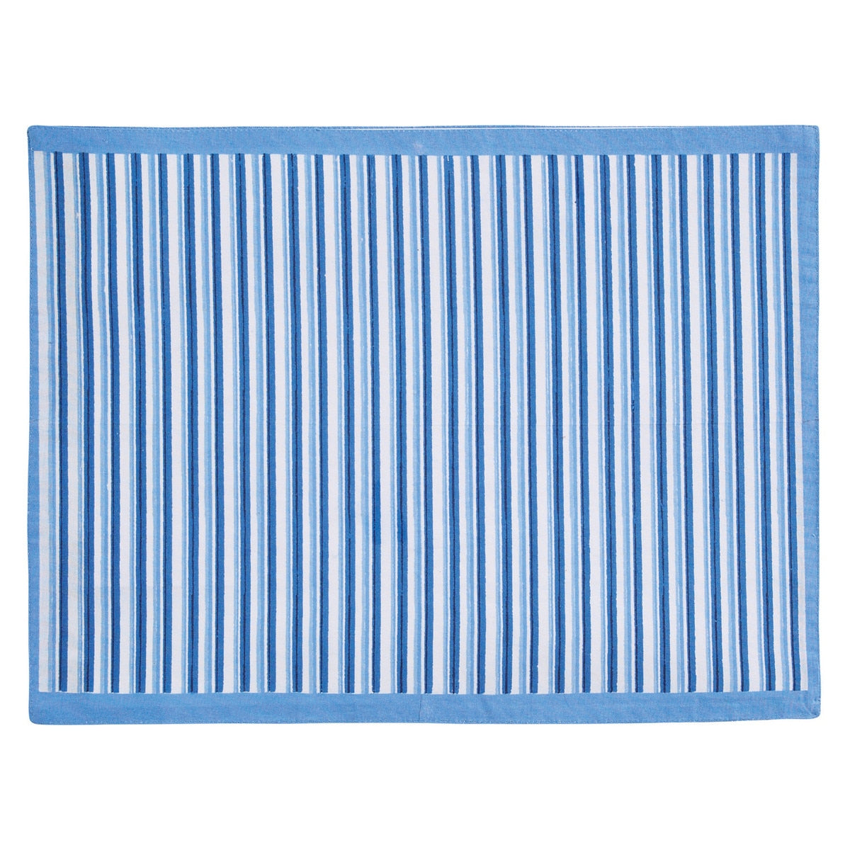 Park Designs Patricia Heaton Home Florals And Flitters Reversible Placemat Blue - Set of 12