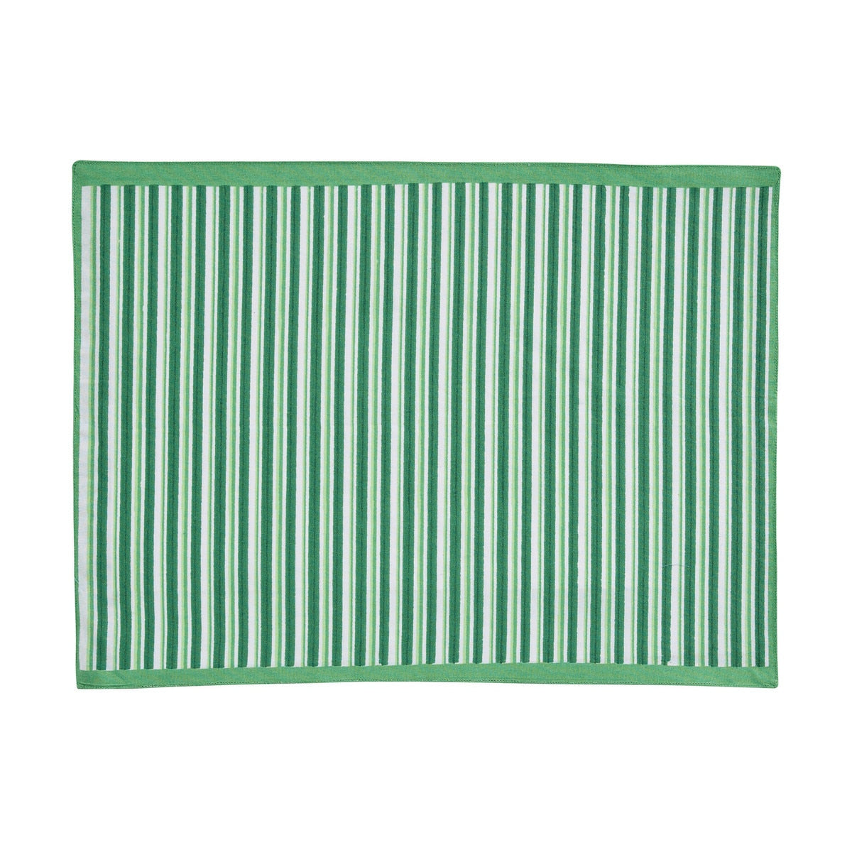 Park Designs Patricia Heaton Home Geo Reversible Placemat Green - Set of 12