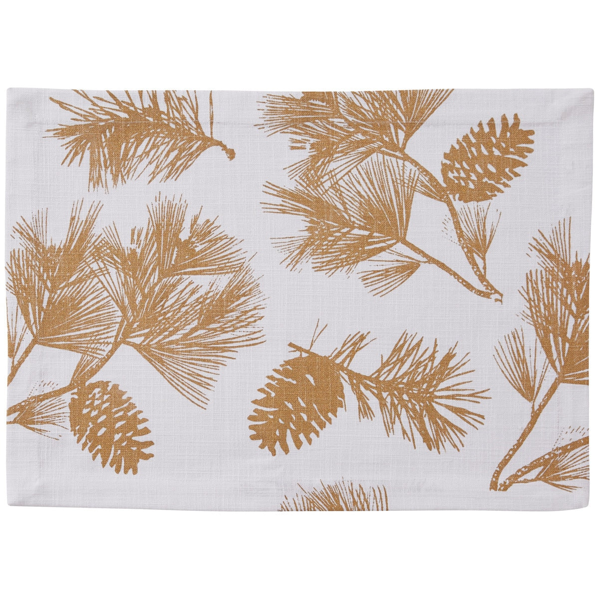 Park Designs Patricia Heaton Home Gold Pinecone Placemat - Set of 12