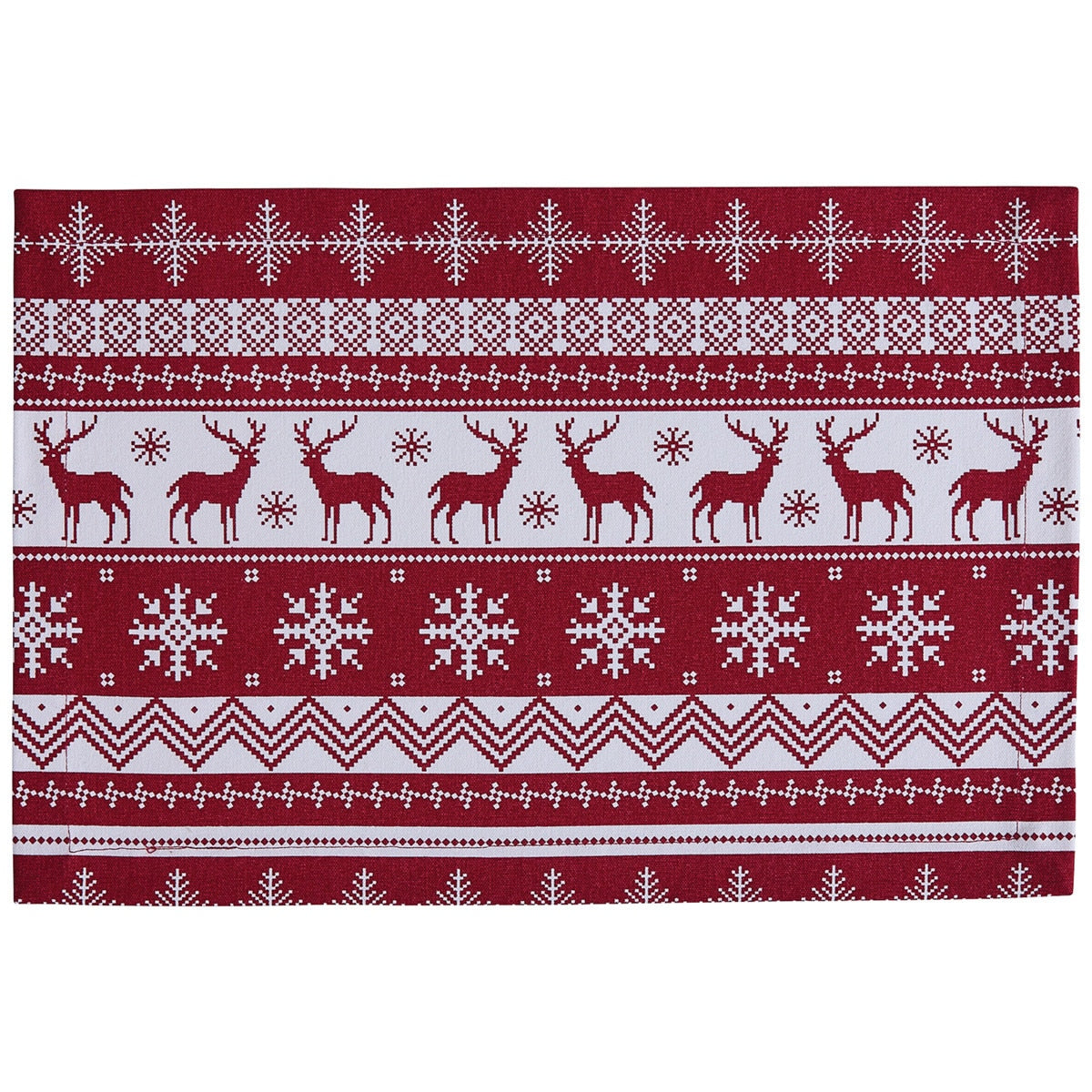 Park Designs Patricia Heaton Home Holiday Fairisle Placemat - Set of 12