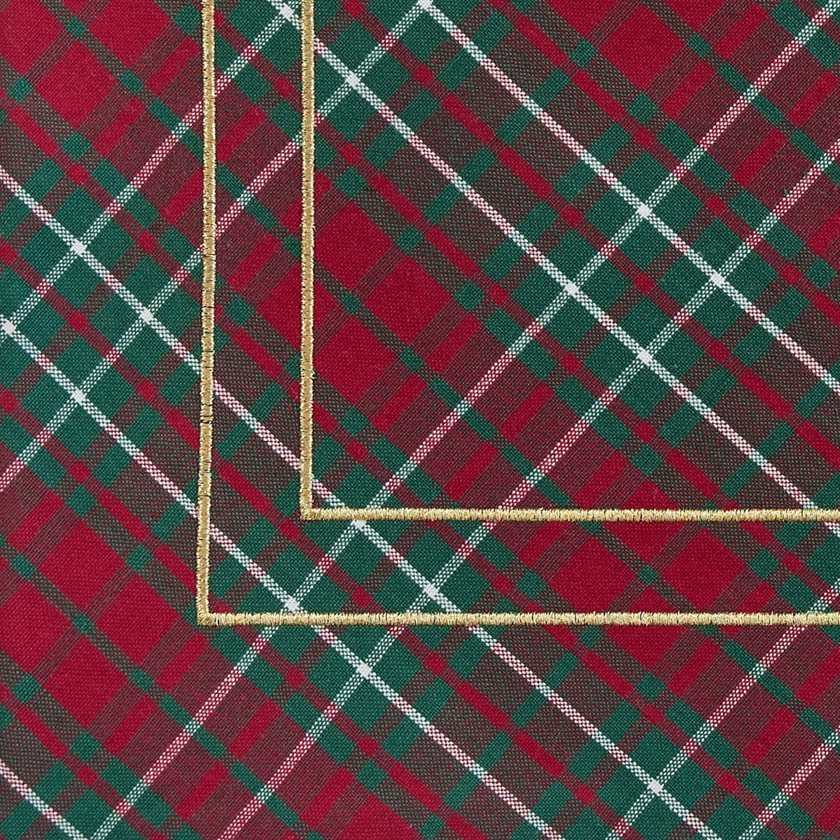 Park Designs Patricia Heaton Home Saint Nicholas Tartan Placemat - Set of 12