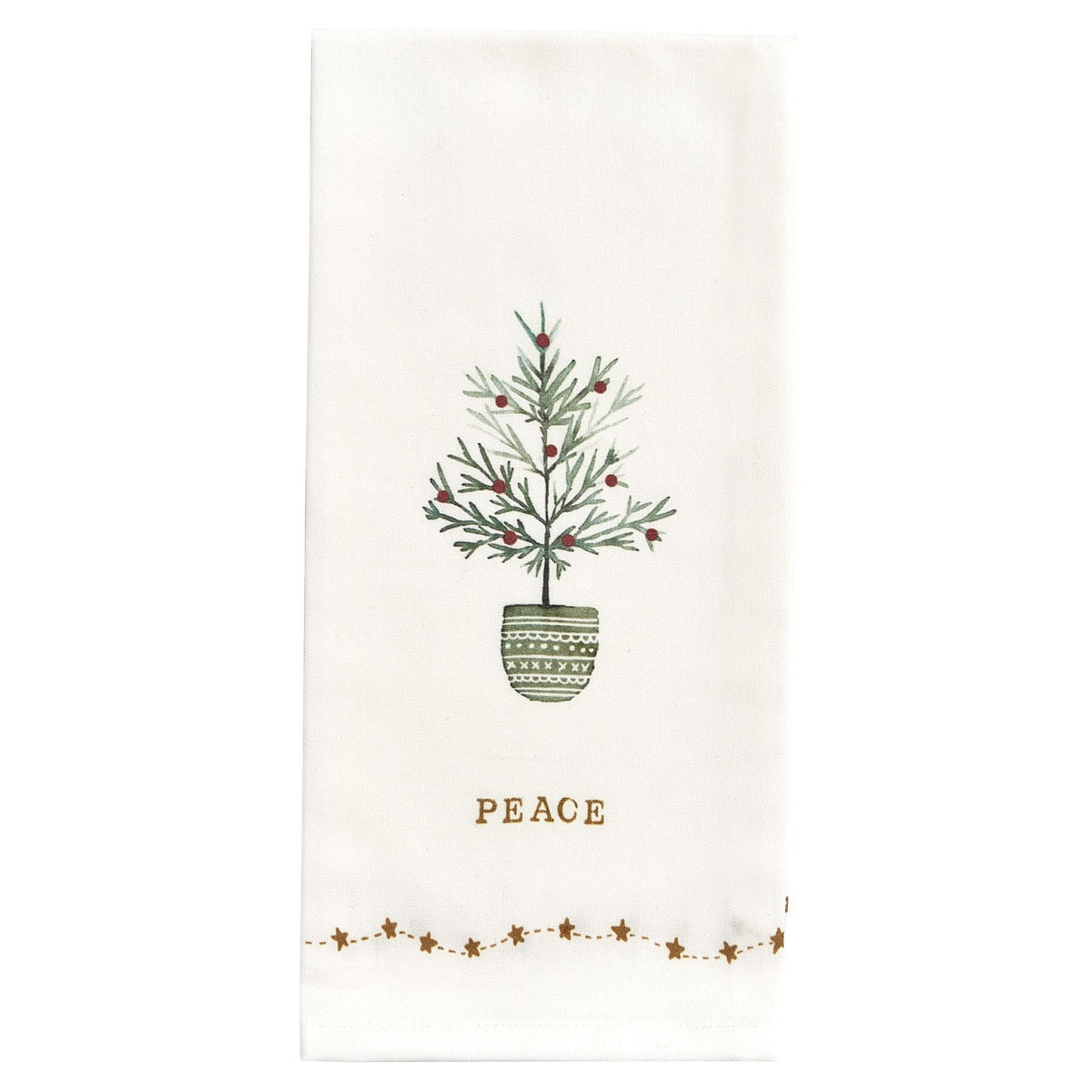 Park Designs Peace Tree Dishtowel - Set of 2