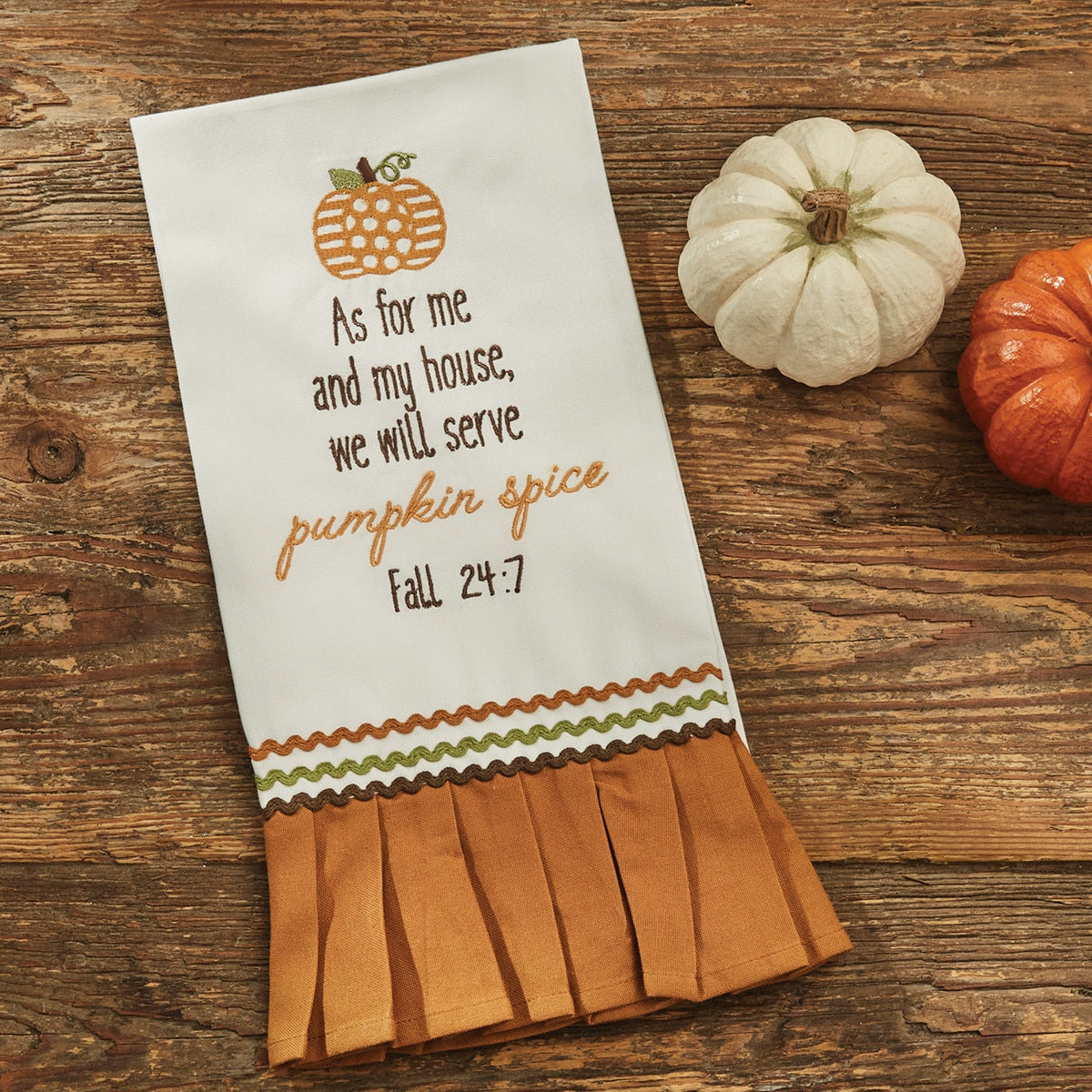 Park Designs Pumpkin Spice Decorative Dishtowel - Set of 2