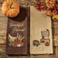 Park Designs Pumpkins For Sale Dishtowel - Set of 6