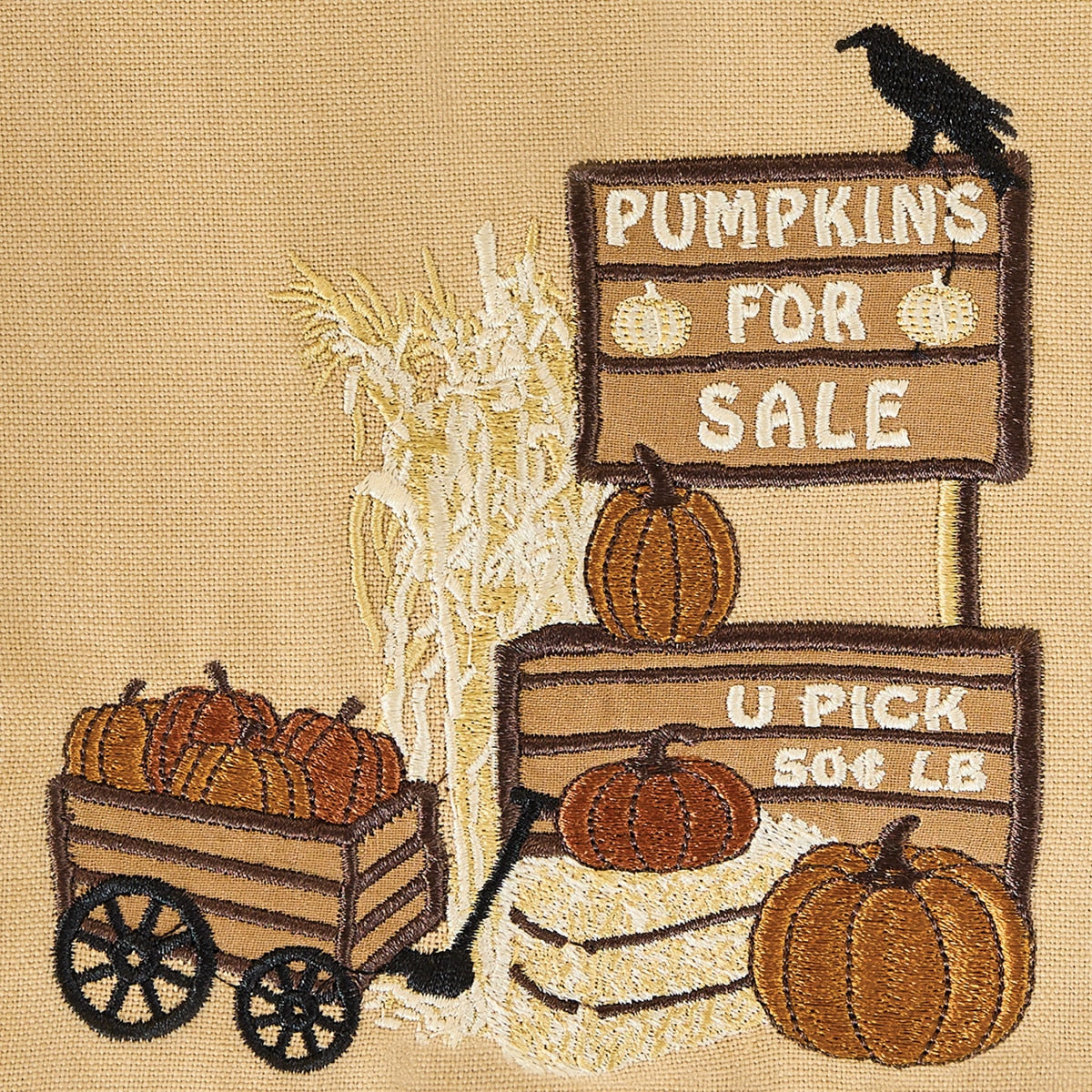 Park Designs Pumpkins For Sale Dishtowel - Set of 6