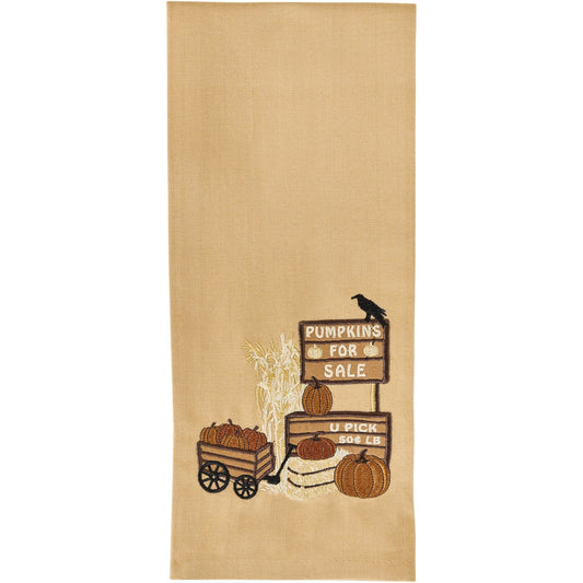 Park Designs Pumpkins For Sale Dishtowel - Set of 6