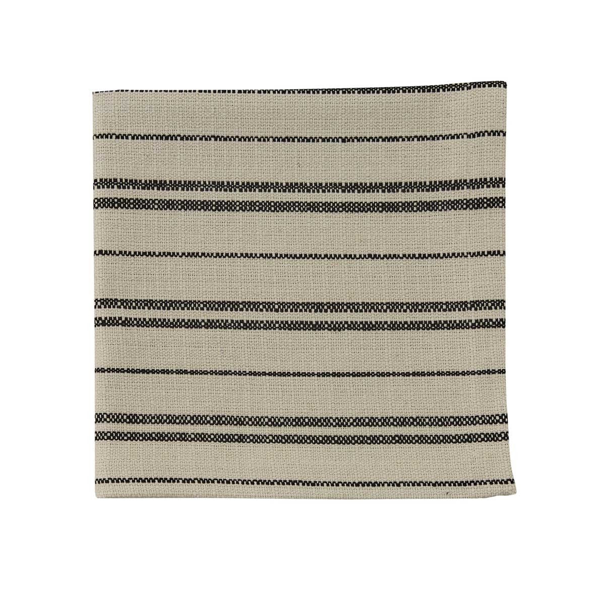 Park Designs Railroad Stripe Napkin - Set of 12