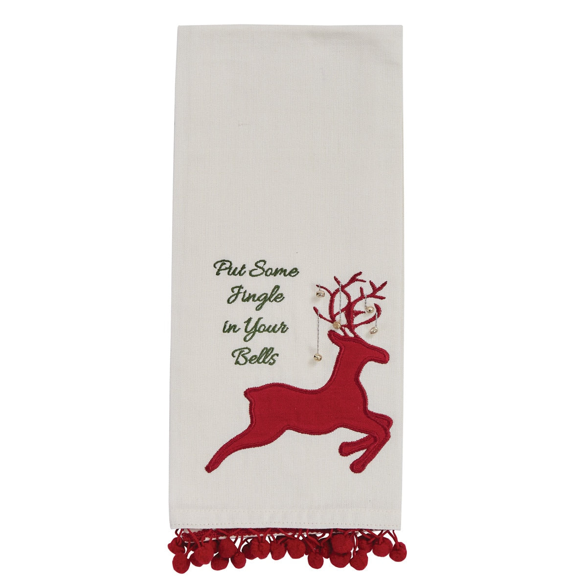 Park Designs Reindeer Jingle Dishtowel - Set of 6