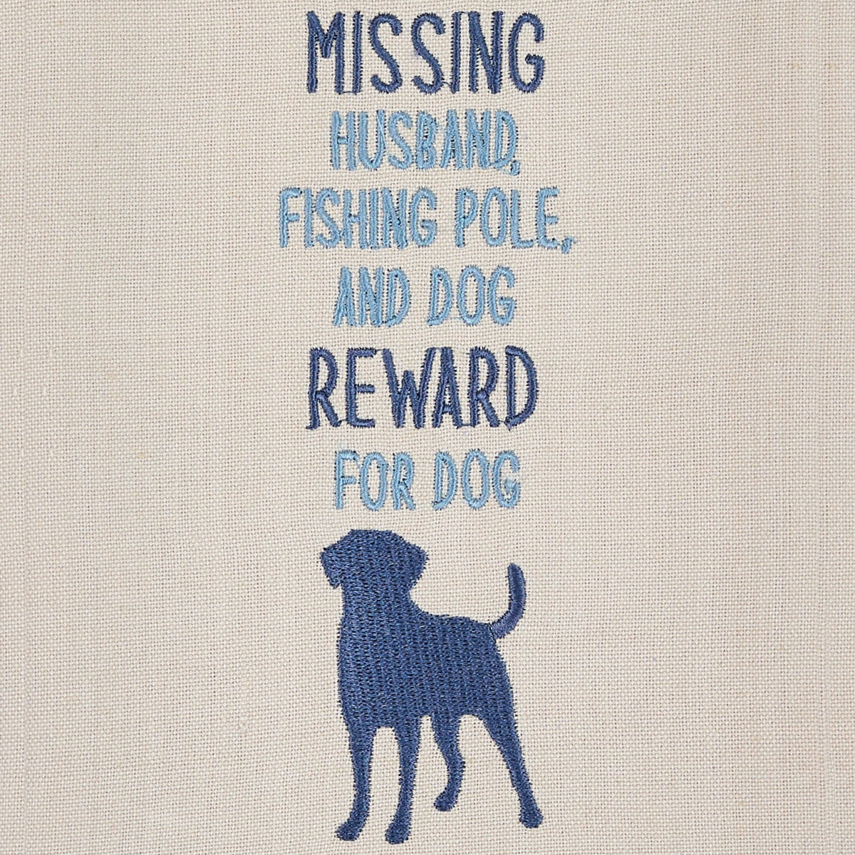 Park Designs Reward For Dog Embroidered Dishtowel - Set of 6