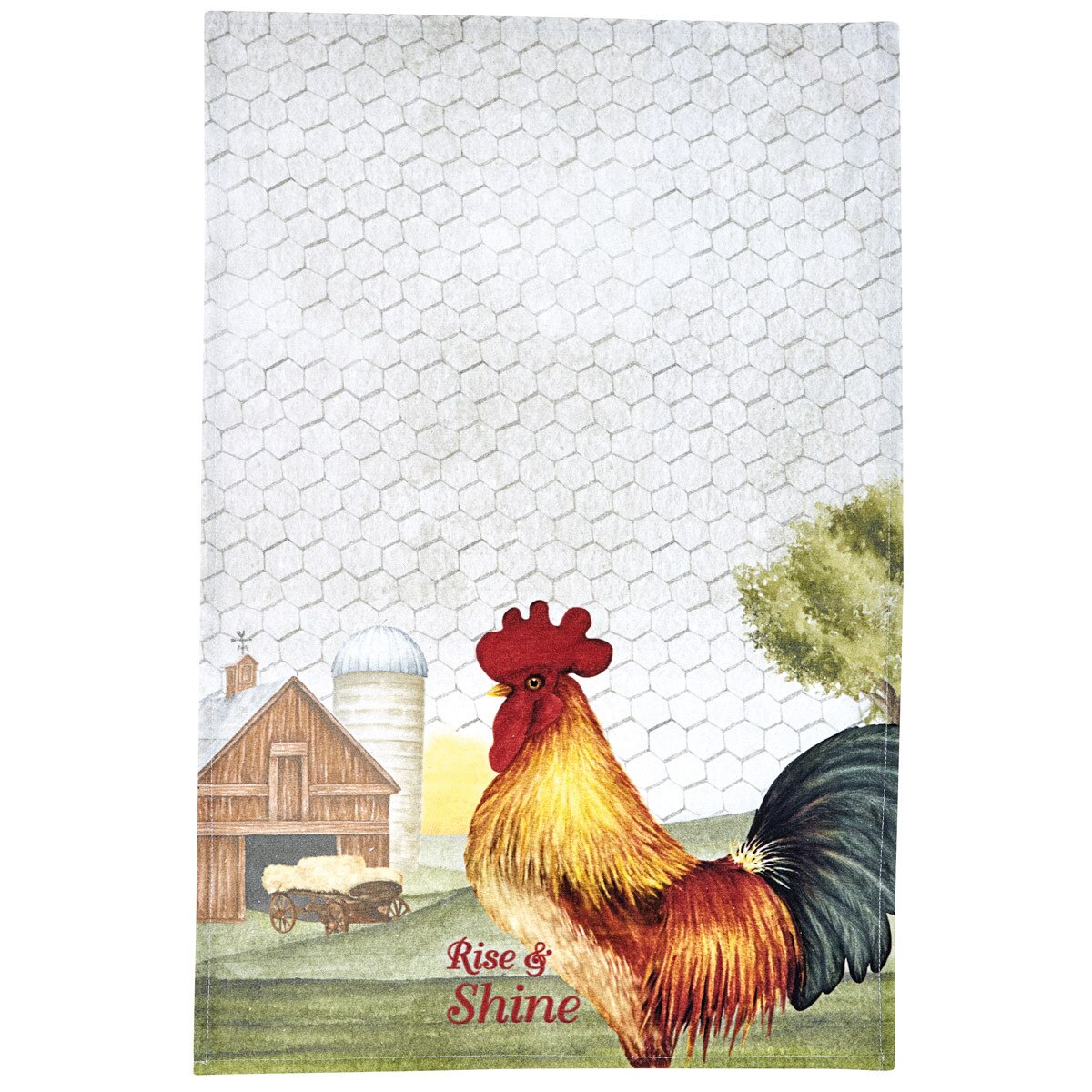 Park Designs Rise And Shine Printed Dishtowel - Set of 2