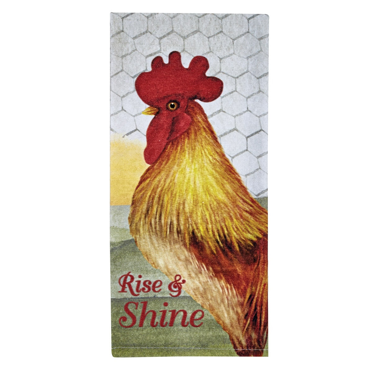 Park Designs Rise And Shine Printed Dishtowel - Set of 2
