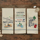 Park Designs River Rules Embroidered Dishtowel - Set of 2