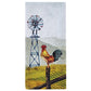 Park Designs Rooster And Windmill Printed Dishtowel - Set of 2