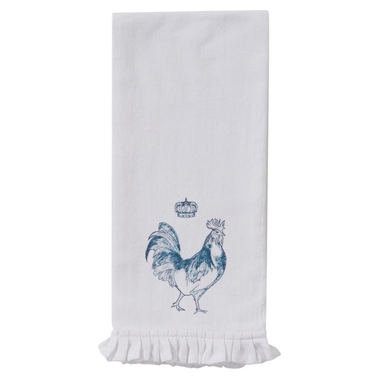 Park Designs Rooster With Crown Dishtowel - Set of 6