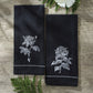 Park Designs Hydrangea Embroidered Dishtowel - Set of 6