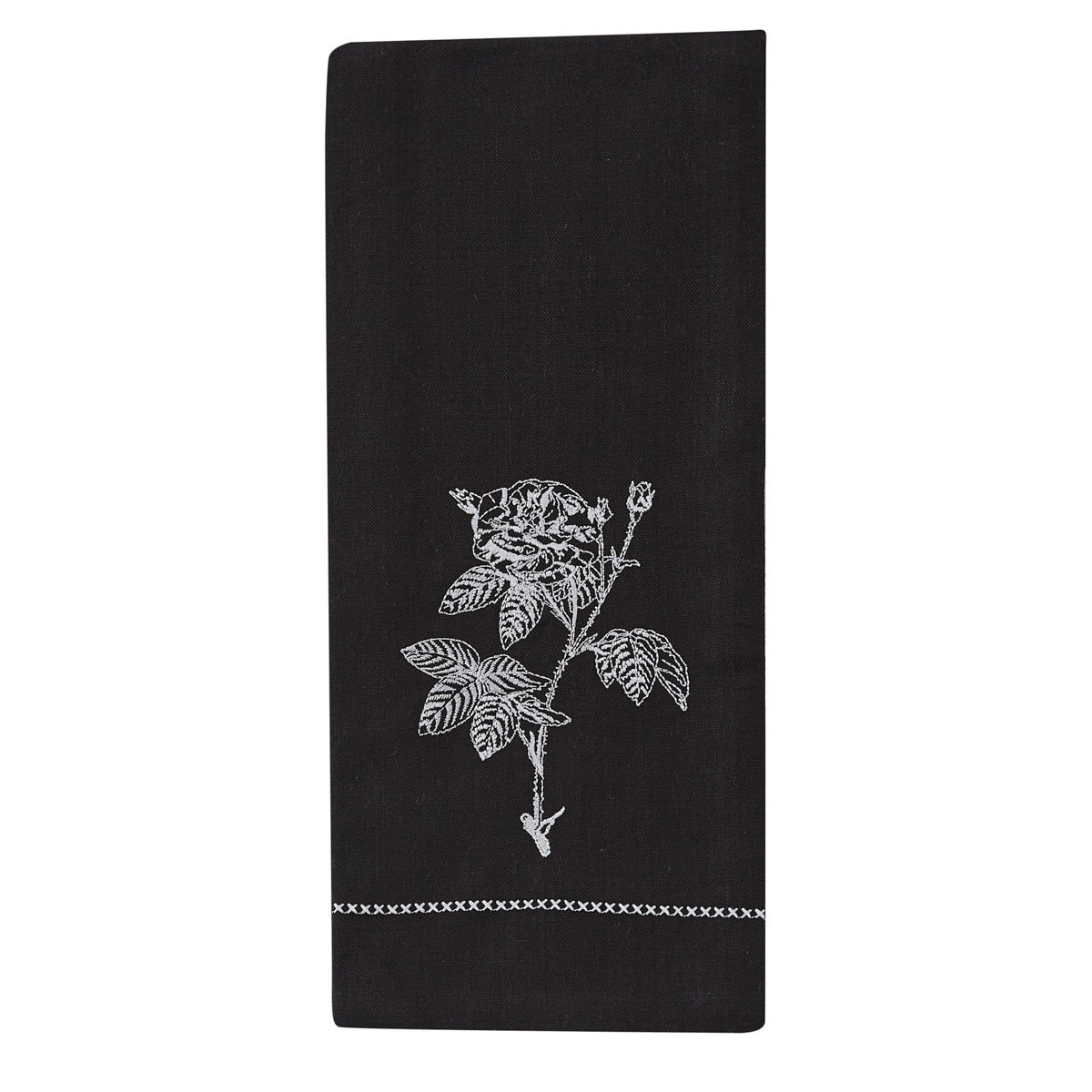 Park Designs Rose Embroidered Dishtowel - Set of 6