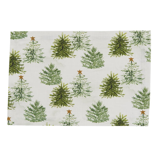 Park Designs Rustic Christmas Placemat- Trees - Set of 4