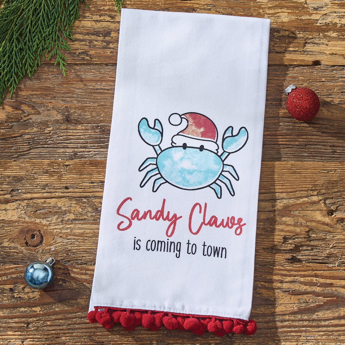 Park Designs Sandy Claws Dishtowel - Set of 6