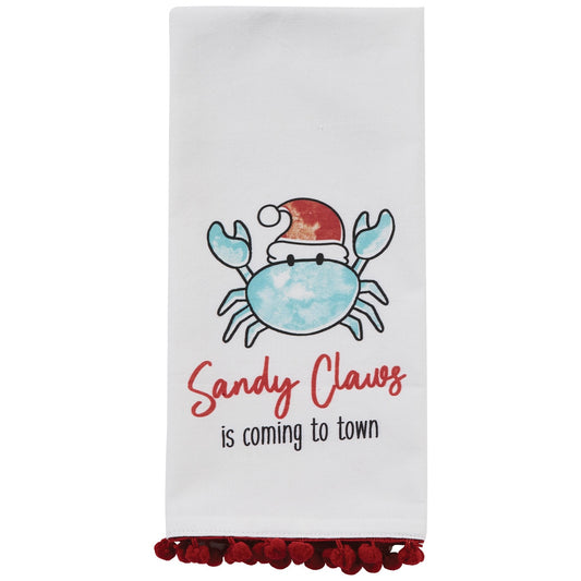 Park Designs Sandy Claws Dishtowel - Set of 6