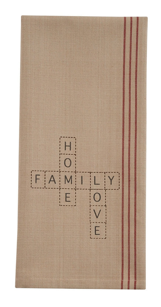 Park Designs Scramble Family Dishtowel - Set of 6
