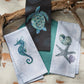 Park Designs Seahorse Decorative Dishtowel - Set of 6