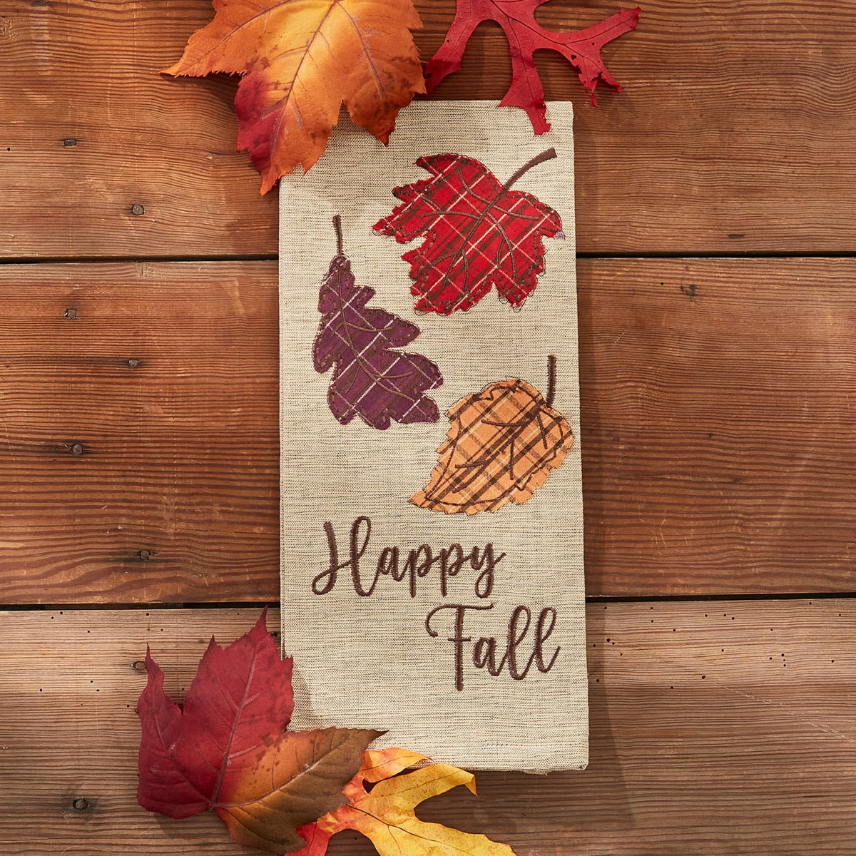 Park Designs September Leaves Dishtowel - Set of 2