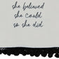 Park Designs She Believed She Could Decorative Dishtowel - Set of 6