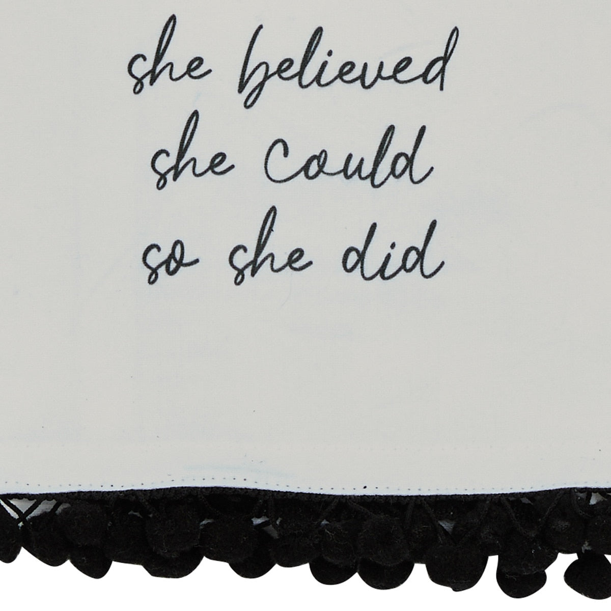 Park Designs She Believed She Could Decorative Dishtowel - Set of 6