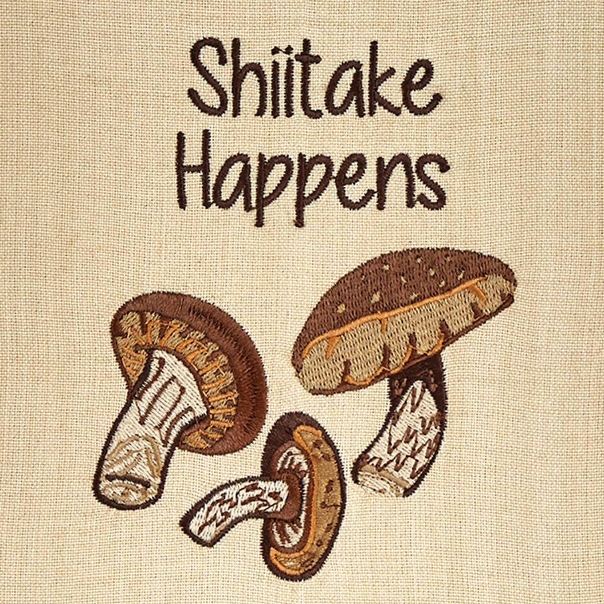 Park Designs Shiitake Happens Dishtowel - Set of 6