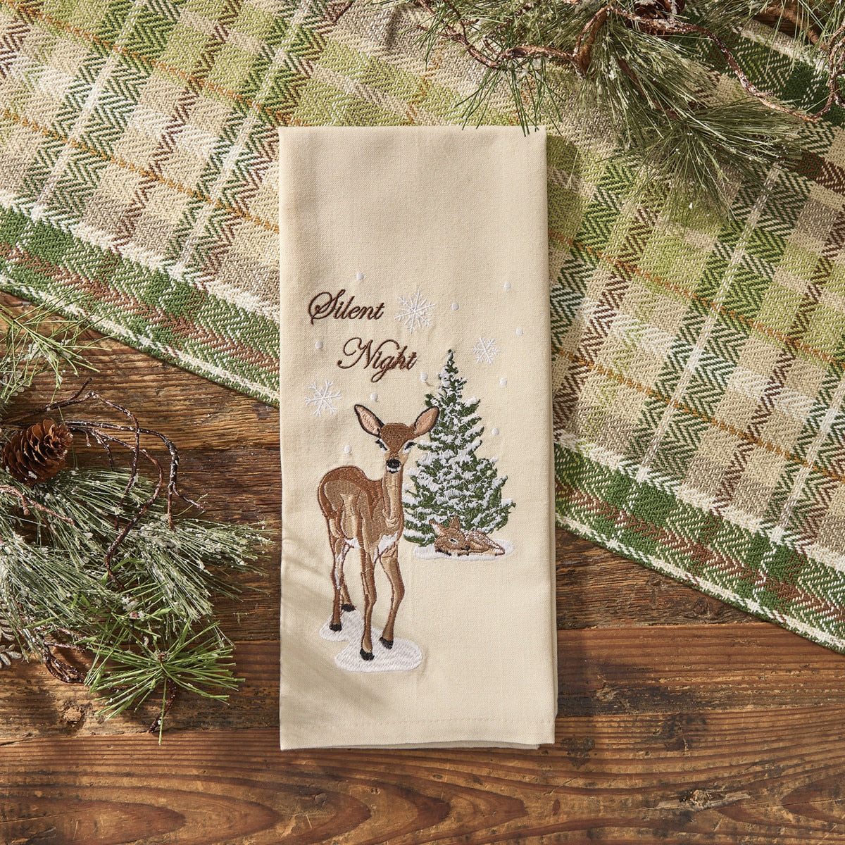 Park Designs Silent Night Dishtowel - Set of 6
