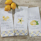 Park Designs Life Hands Lemons Flour Sack Dishtowel - Set of 2